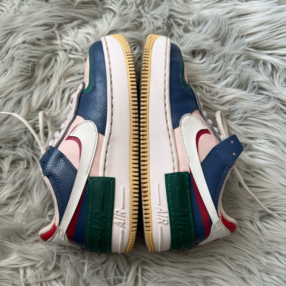 NIKE Women’s Air Force 1 Shadow Mystic Navy Size 7 - Picture 7 of 12